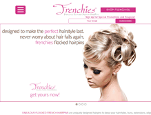 Tablet Screenshot of buyfrenchies.com